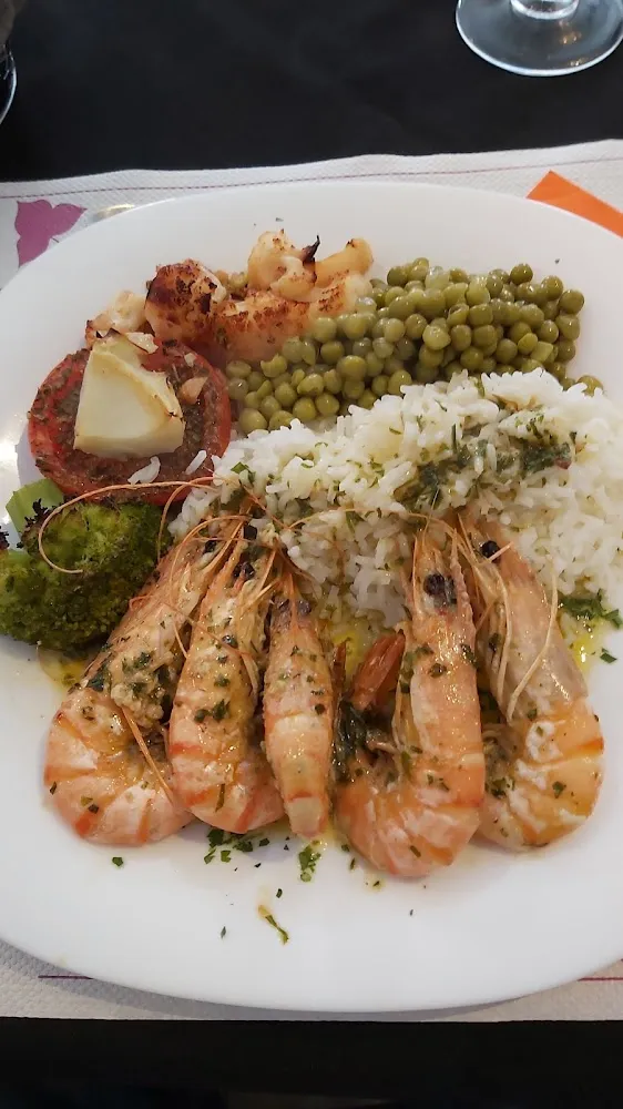 Gambas En Persillade Et Sa Garniture